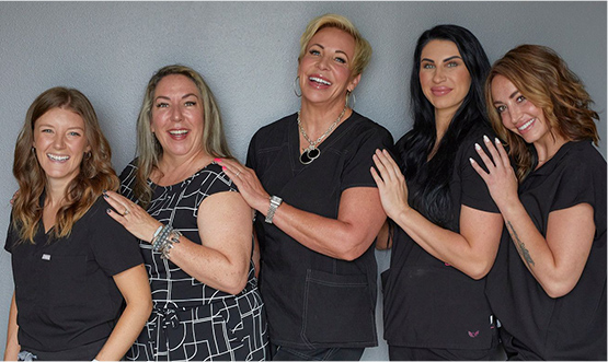 Sunflower Spa Injectables and Medical Aesthetics Sunflower Spa experts group shot