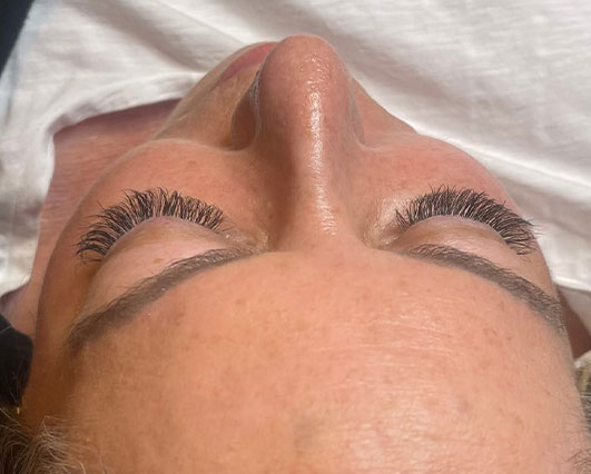 Lash extensions at Sunflower Spa
