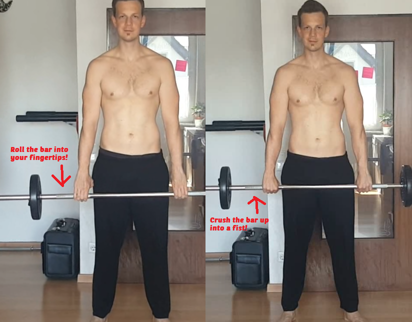 each grip reps