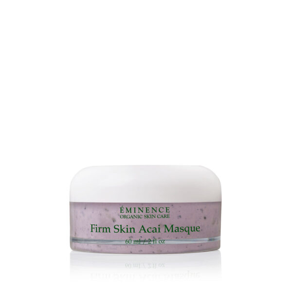 Firm Skin Acai Masque with acai, blueberry, raspberry, and blackberry, plumping and regenerating skin for a youthful, ageless appearance available at our med spa in Longmont, Colorado.